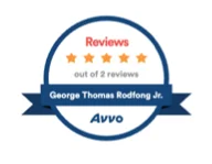 Avvo Reviews - George Thomas Rodfong Jr.